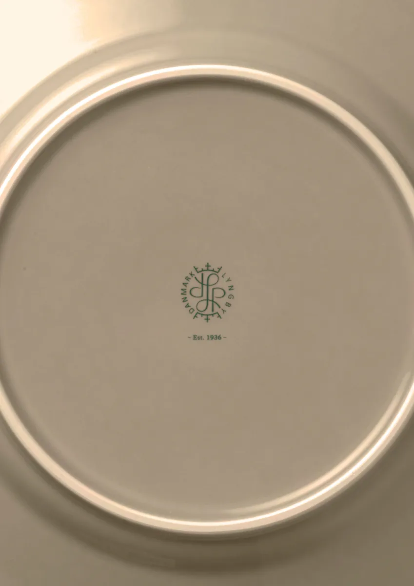 Πιάτο φαγητού Rhombe Earth Ø23 cm, Πηλός Lyngby Porcelæn