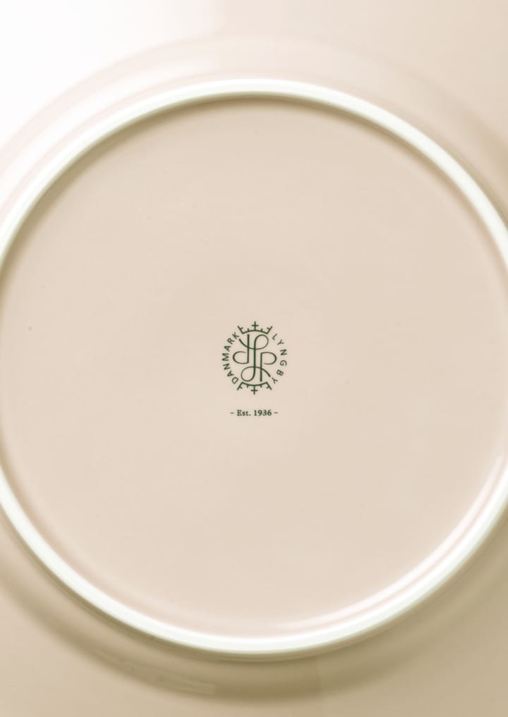 Πιάτο δείπνου Rhombe Earth Ø27 cm, Μάρμαρο Lyngby Porcelæn