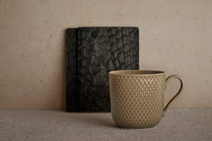 Κούπα Rhombe Earth 39 cl, Πηλός Lyngby Porcelæn