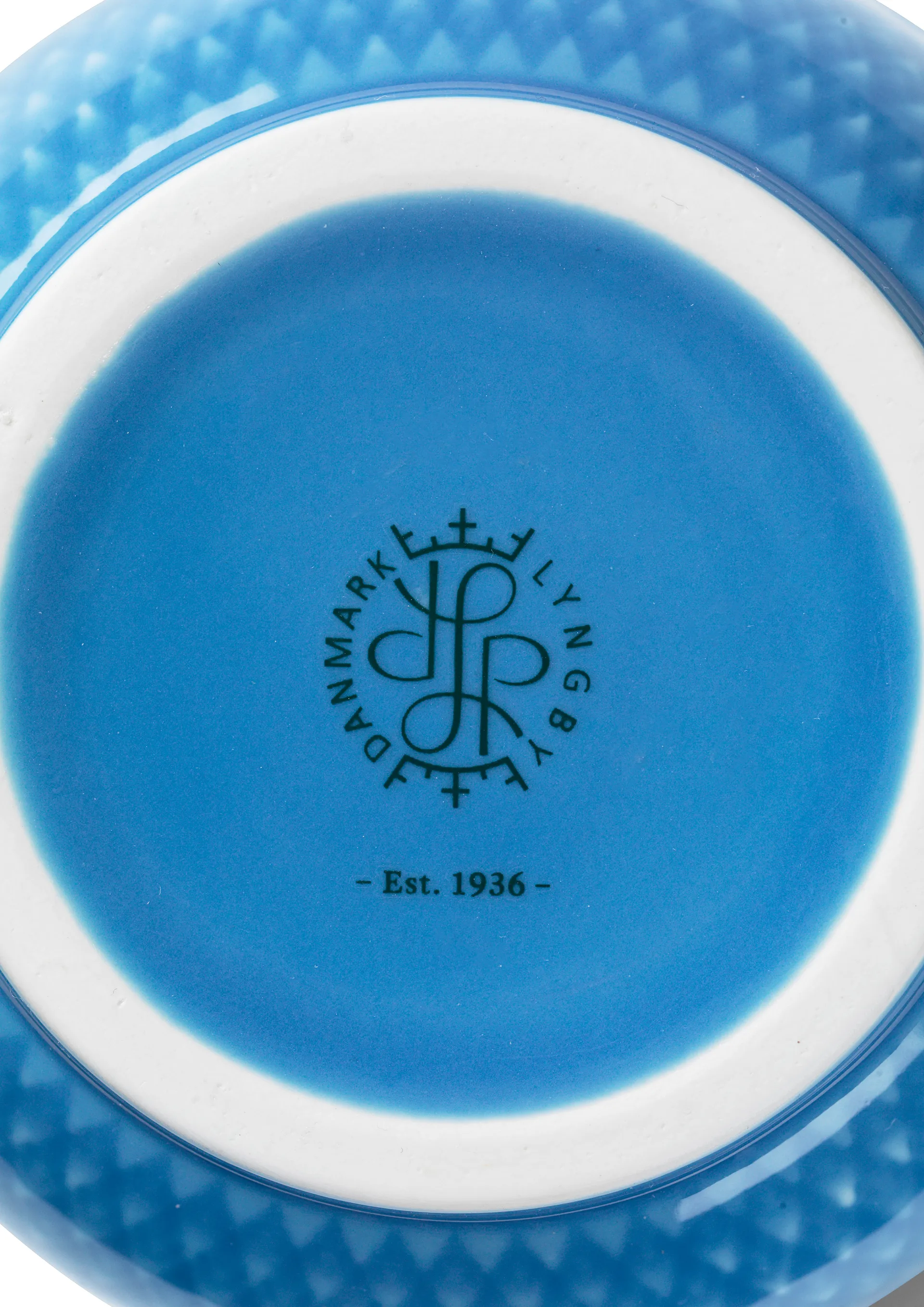 Rombe βάζο 20 cm, Μπλε Lyngby Porcelæn