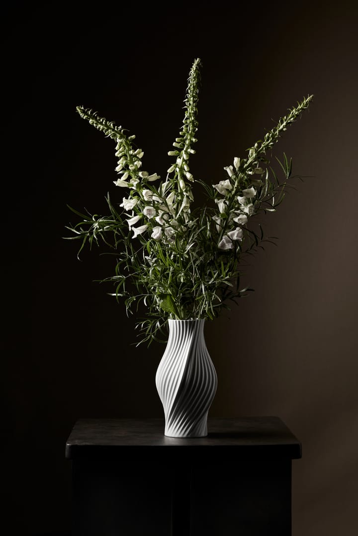 Twist βάζο 31 εκ., Άσπρο Lyngby Porcelæn