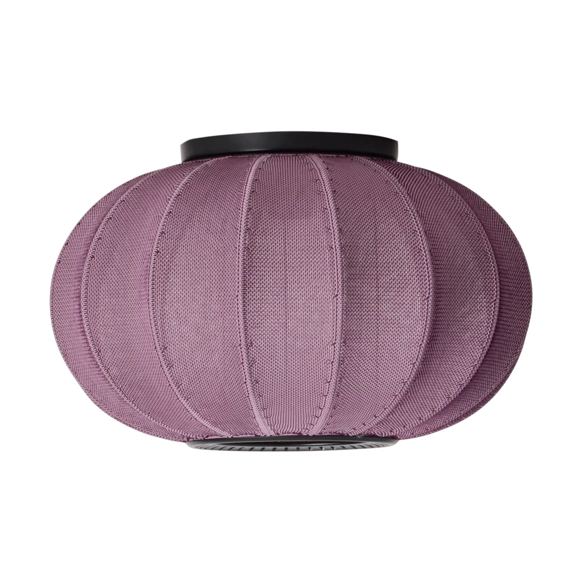 Φωτιστικό τοίχου και οροφής Knit-Wit 45 Oval , Burgundy Made By Hand