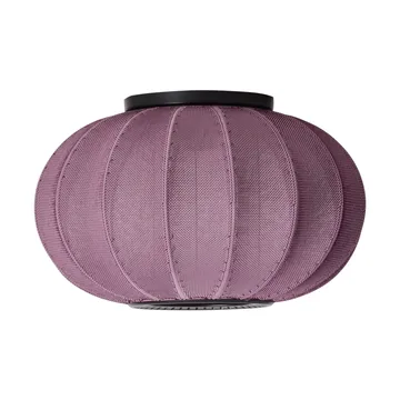 Φωτιστικό τοίχου και οροφής Knit-Wit 45 Oval  - Burgundy - Made By Hand