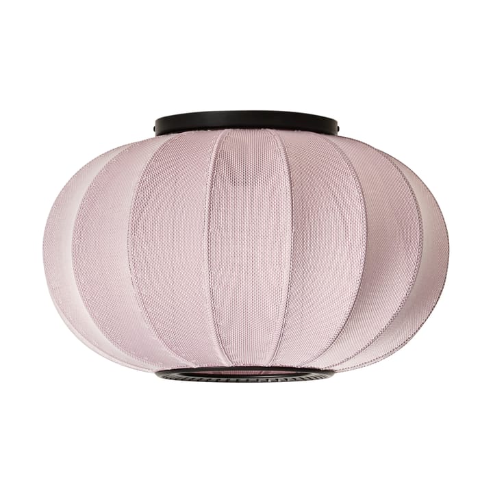 Φωτιστικό τοίχου και οροφής Knit-Wit 45 Oval  - Light pink - Made By Hand