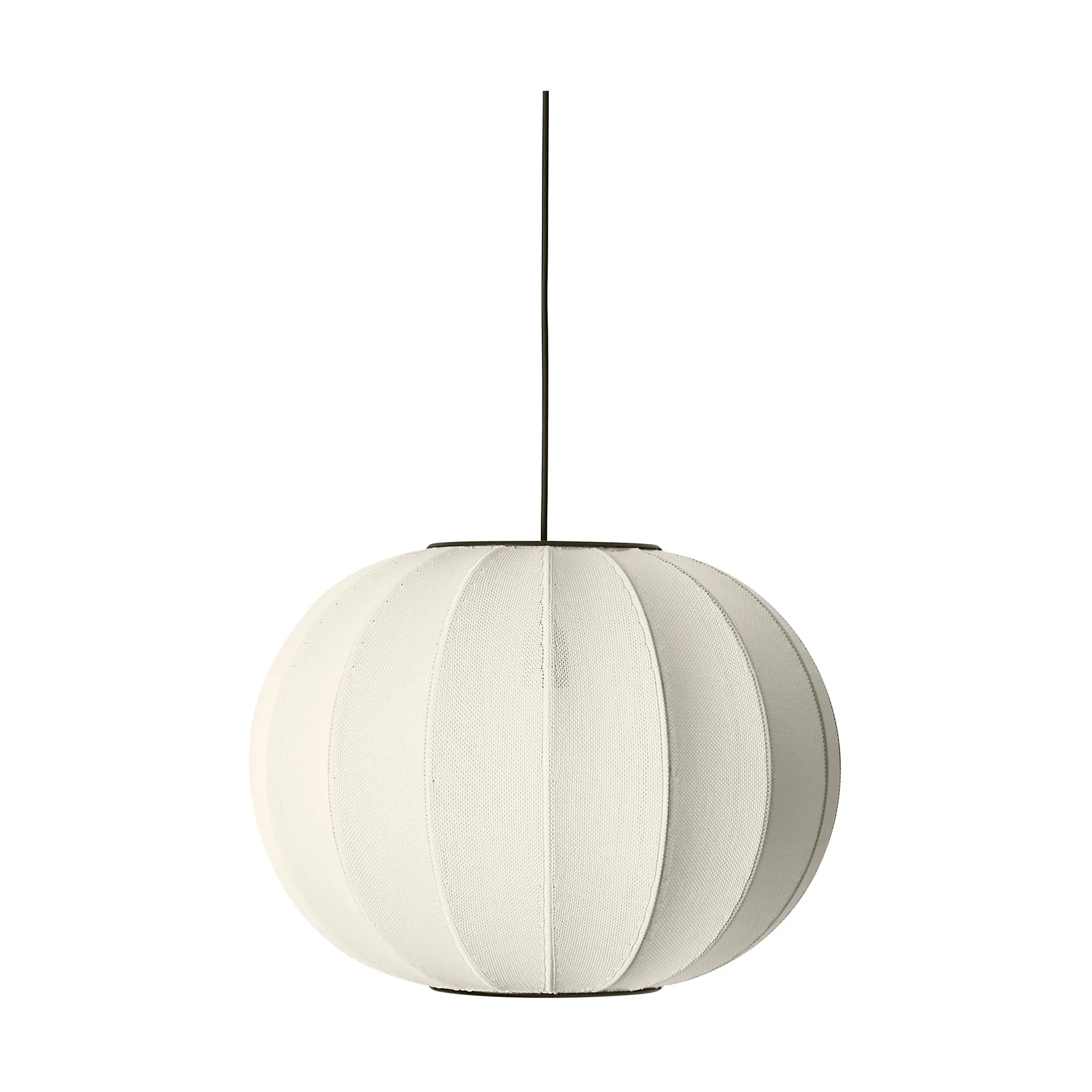 Κρεμαστό φωτιστικό Knit-Wit 45 Round, Pearl white Made By Hand