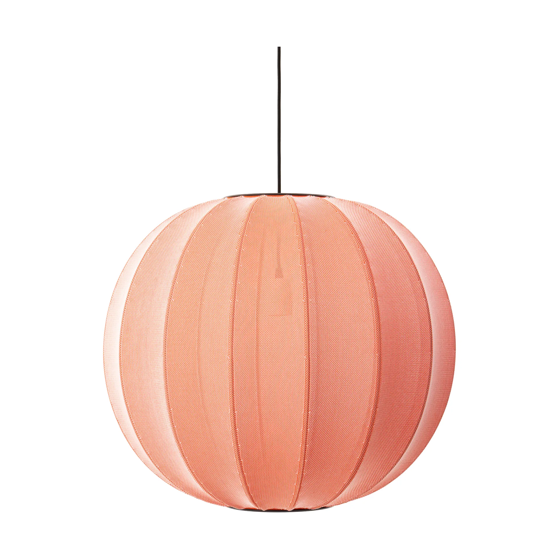 Κρεμαστό φωτιστικό Knit-Wit 60 Round, Coral Made By Hand