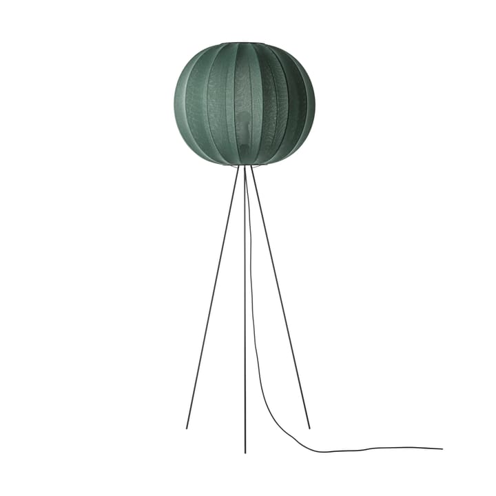 Φωτιστικό οροφής Knit-Wit 60 Round High - Tweed green - Made By Hand
