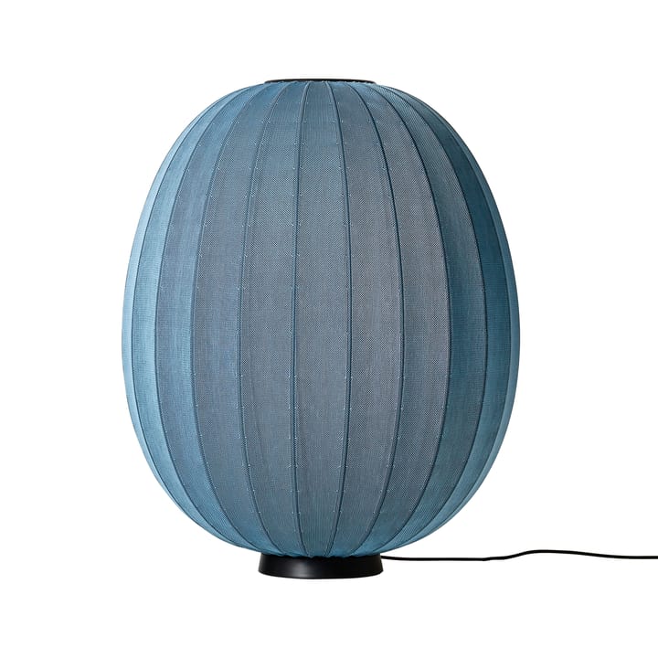 Φωτιστικό δαπέδου Knit-Wit 65 High Oval Level - Blue stone - Made By Hand