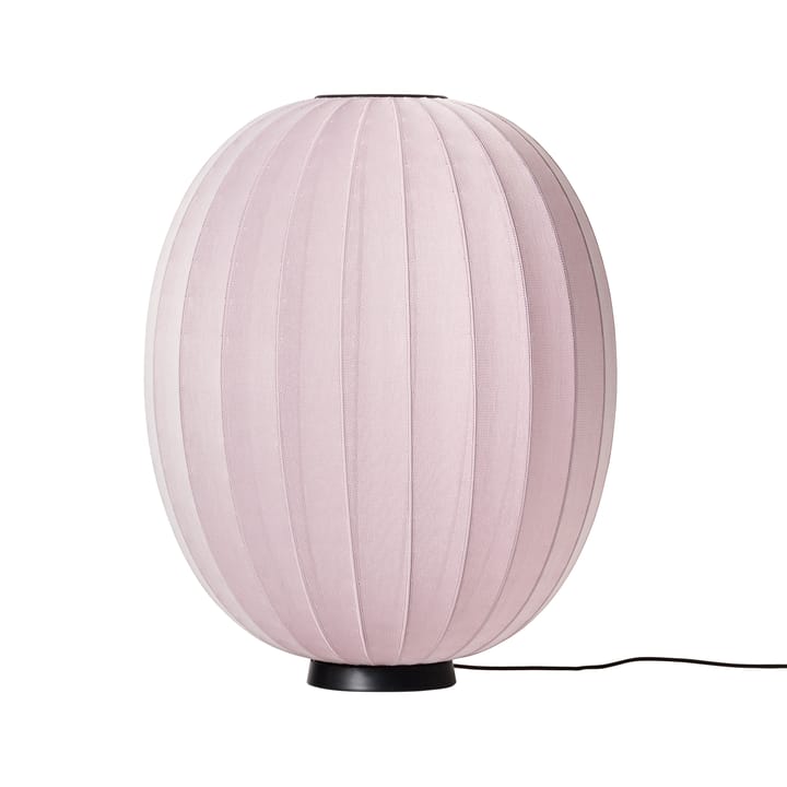 Φωτιστικό δαπέδου Knit-Wit 65 High Oval Level - Light pink - Made By Hand