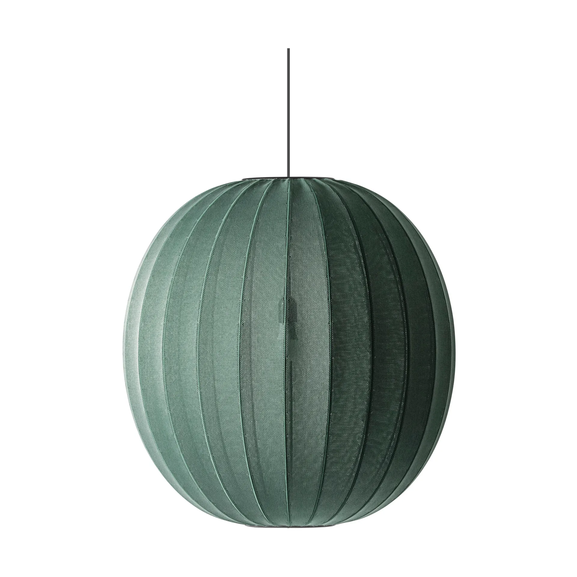 Κρεμαστό φωτιστικό Knit-Wit 75 Round, Tweed green Made By Hand