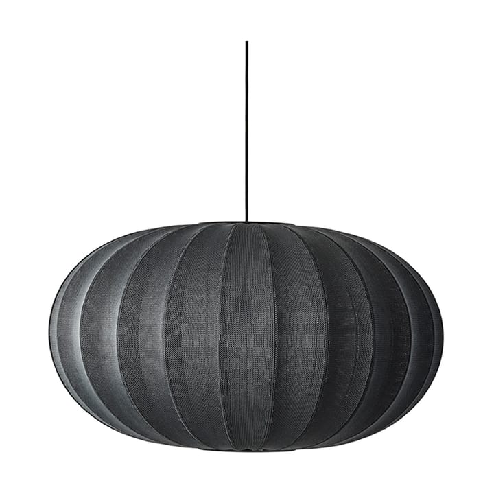 Κρεμαστό φωτιστικό Knit-Wit 76 Oval , Black Made By Hand