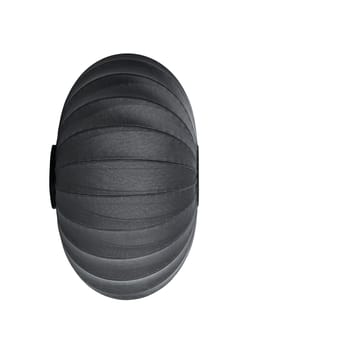 Φωτιστικό τοίχου και οροφής Knit-Wit 76 Oval  - Black - Made By Hand