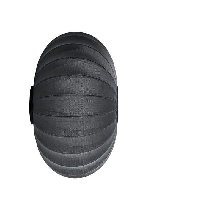 Φωτιστικό τοίχου και οροφής Knit-Wit 76 Oval , Black Made By Hand
