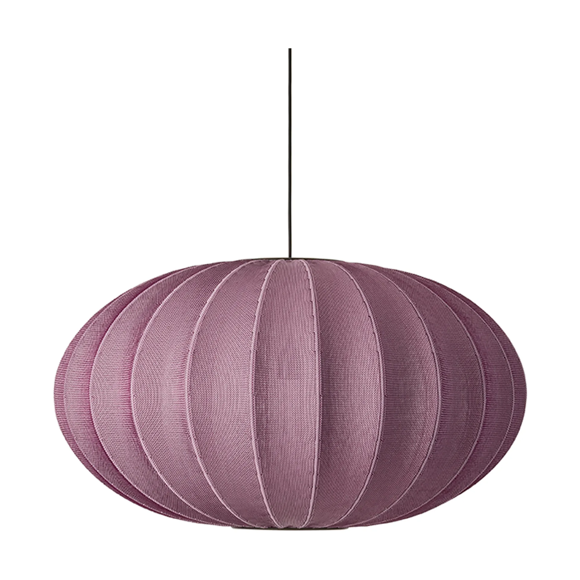 Κρεμαστό φωτιστικό Knit-Wit 76 Oval , Burgundy Made By Hand