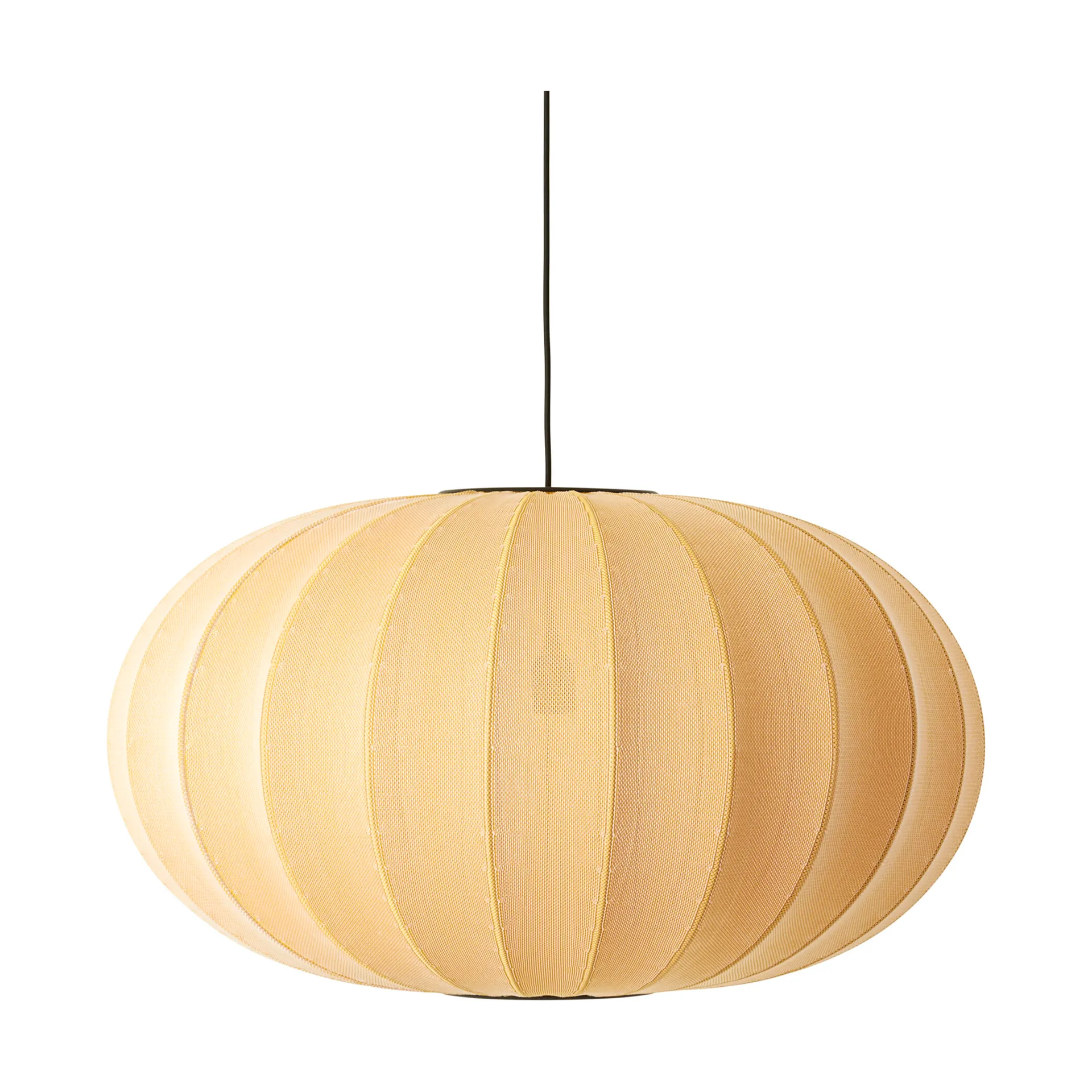 Κρεμαστό φωτιστικό Knit-Wit 76 Oval , Sunrise Made By Hand