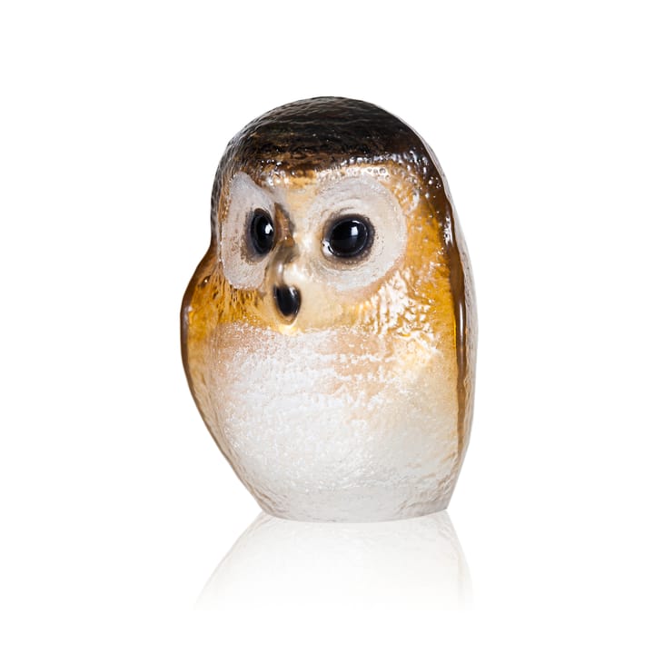 Safari Owl γυάλινο γλυπτό - Μικρό - Målerås Glasbruk