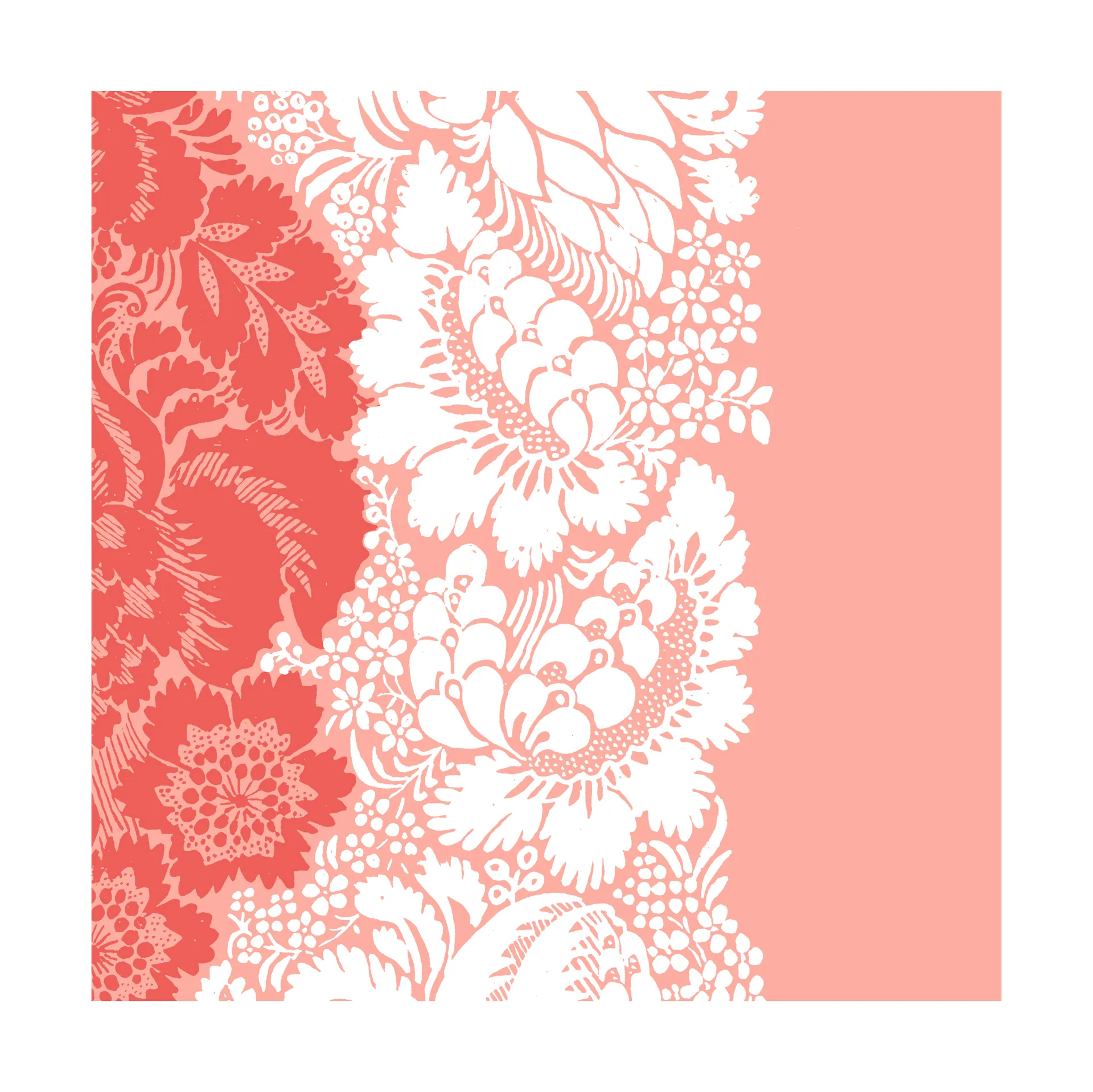 Πετσέτα ανανάς 33x33 cm 20 τεμάχια, Raspberry Marimekko