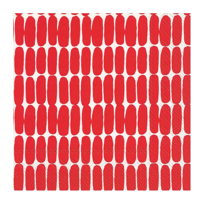 Alku πετσέτα 33x33 cm 20 τεμάχια - Κόκκινο - Marimekko
