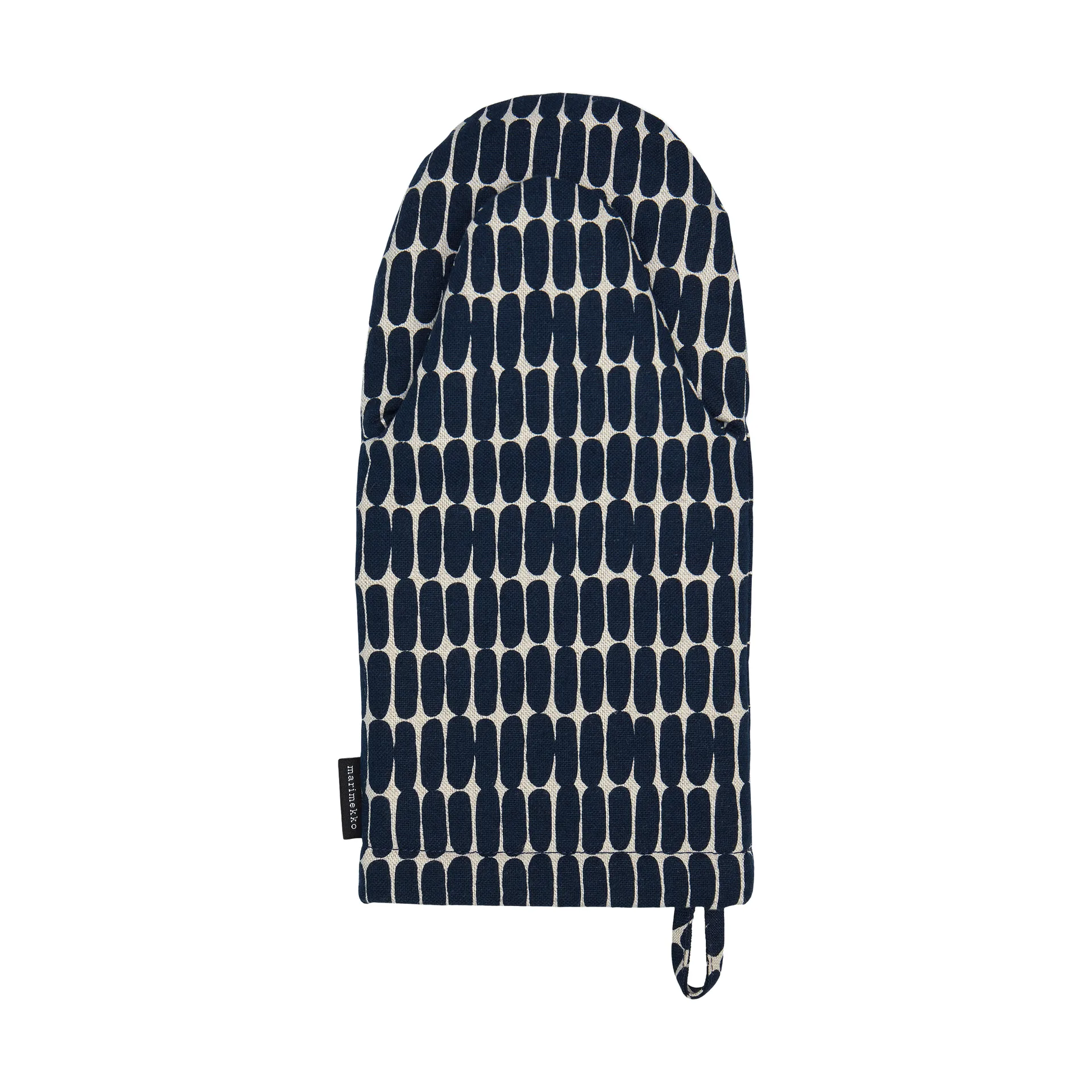 Alku γάντι φούρνου, Cotton-dark blue Marimekko