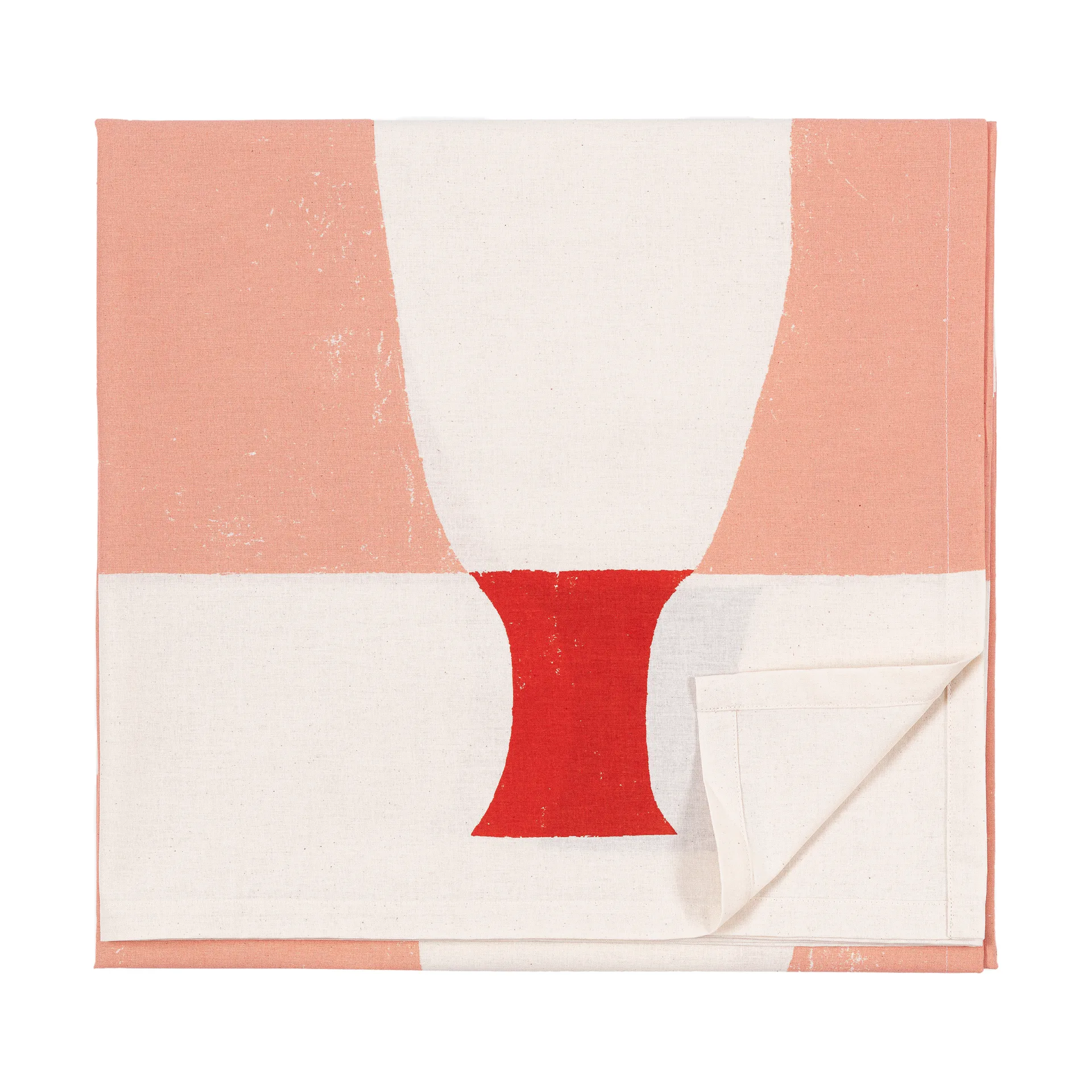 Atalaya τραπεζομάντιλο 140x273 cm, Cotton-peach-green Marimekko