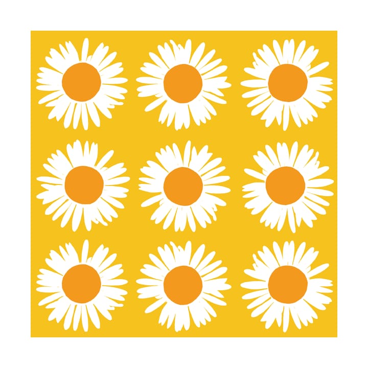 Πετσέτα Auringonkukka 33x33 cm 20-πακέτο - Yellow - Marimekko