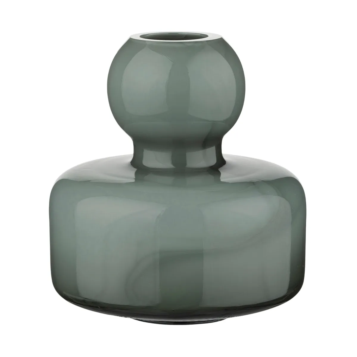 Flower βάζο Ø10 εκ., Charcoal Marimekko