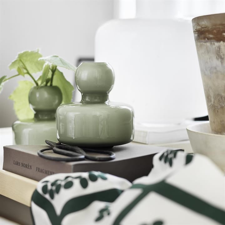 Flower βάζο Ø10 cm, πράσινο της ελιάς Marimekko