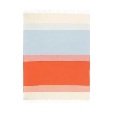 Hennika κουβέρτα 120x180 εκ. - Orange-white-Light blue - Marimekko