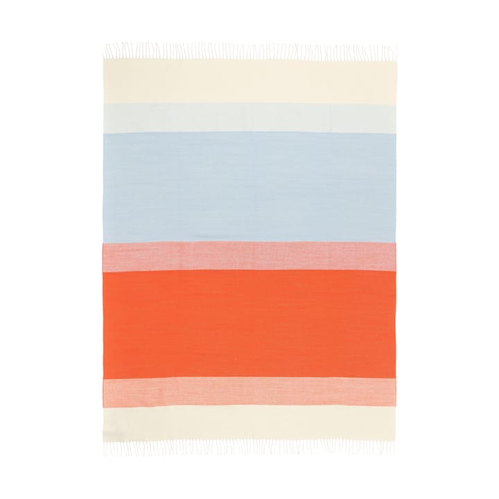 Hennika κουβέρτα 120x180 εκ. - Orange-white-Light blue - Marimekko