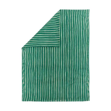 Iso Piccolo παπλωματοθήκη - Off white-σμαράγδι - Marimekko