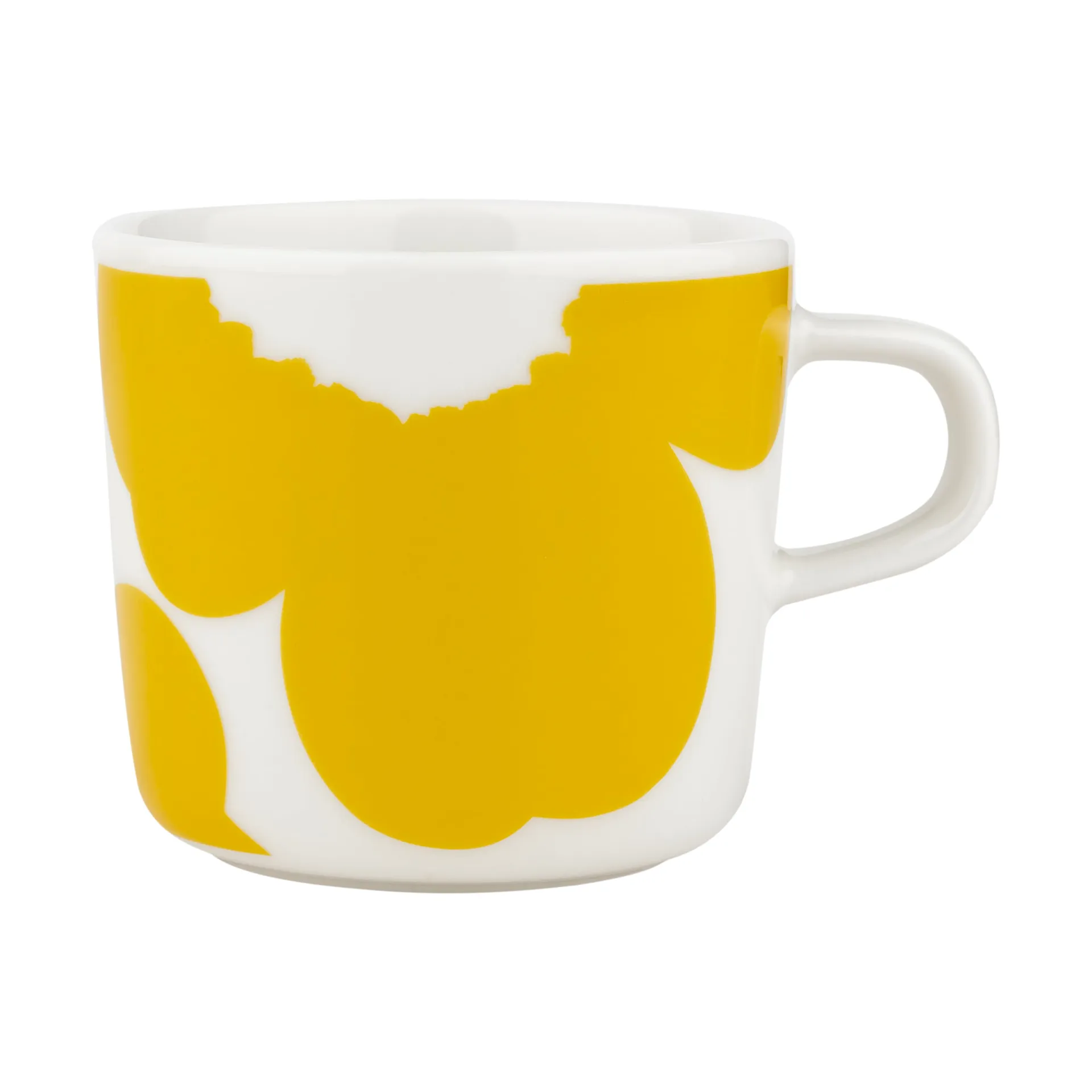 Φλιτζάνι καφέ Iso Unikko 20 cl, White-spring yellow Marimekko