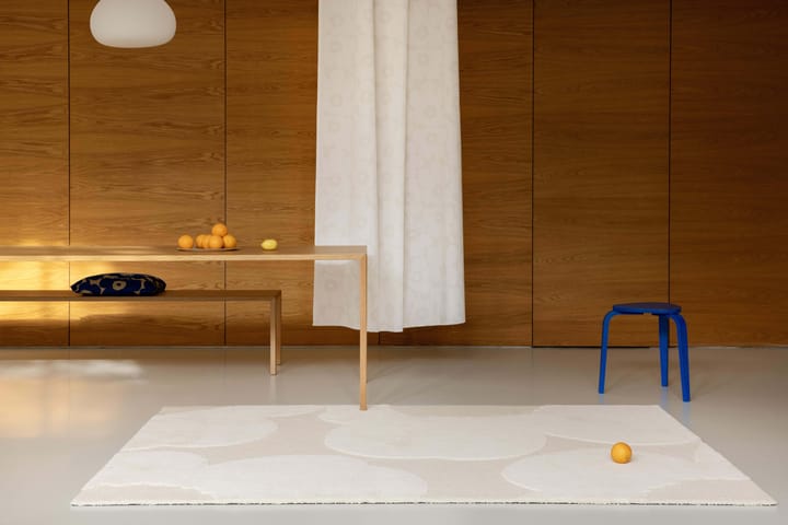 Μαλλί χαλί Iso Unikko, Natural White, 140x200 cm Marimekko