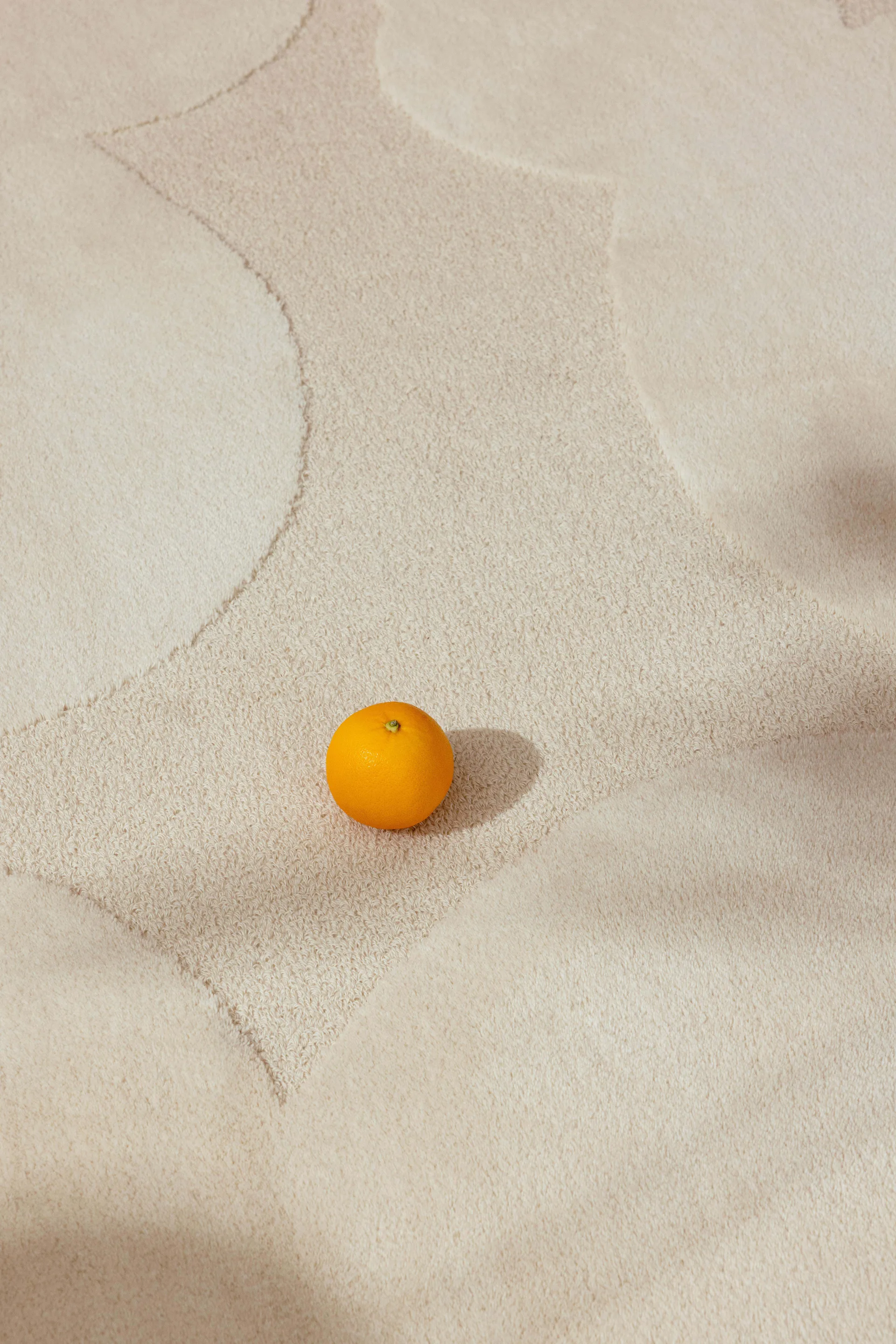 Μαλλί χαλί Iso Unikko, Natural White, 140x200 cm Marimekko