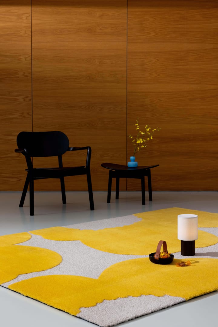 Μαλλί χαλί Iso Unikko, Yellow, 200x300 cm Marimekko