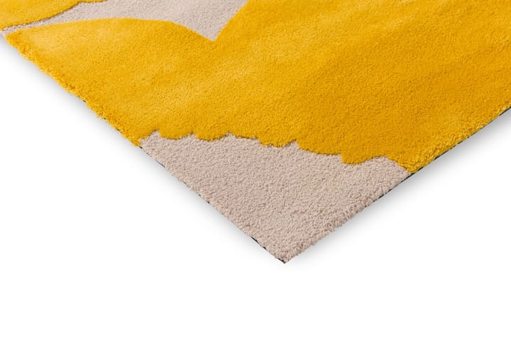 Μαλλί χαλί Iso Unikko, Yellow, 250x350 cm Marimekko