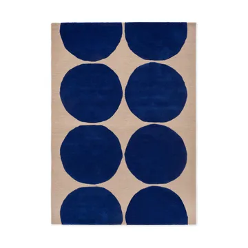 Μάλλινο χαλί Isot Kivet - Blue, 170x240 cm - Marimekko
