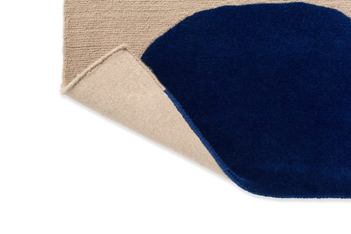Μάλλινο χαλί Isot Kivet - Blue, 170x240 cm - Marimekko