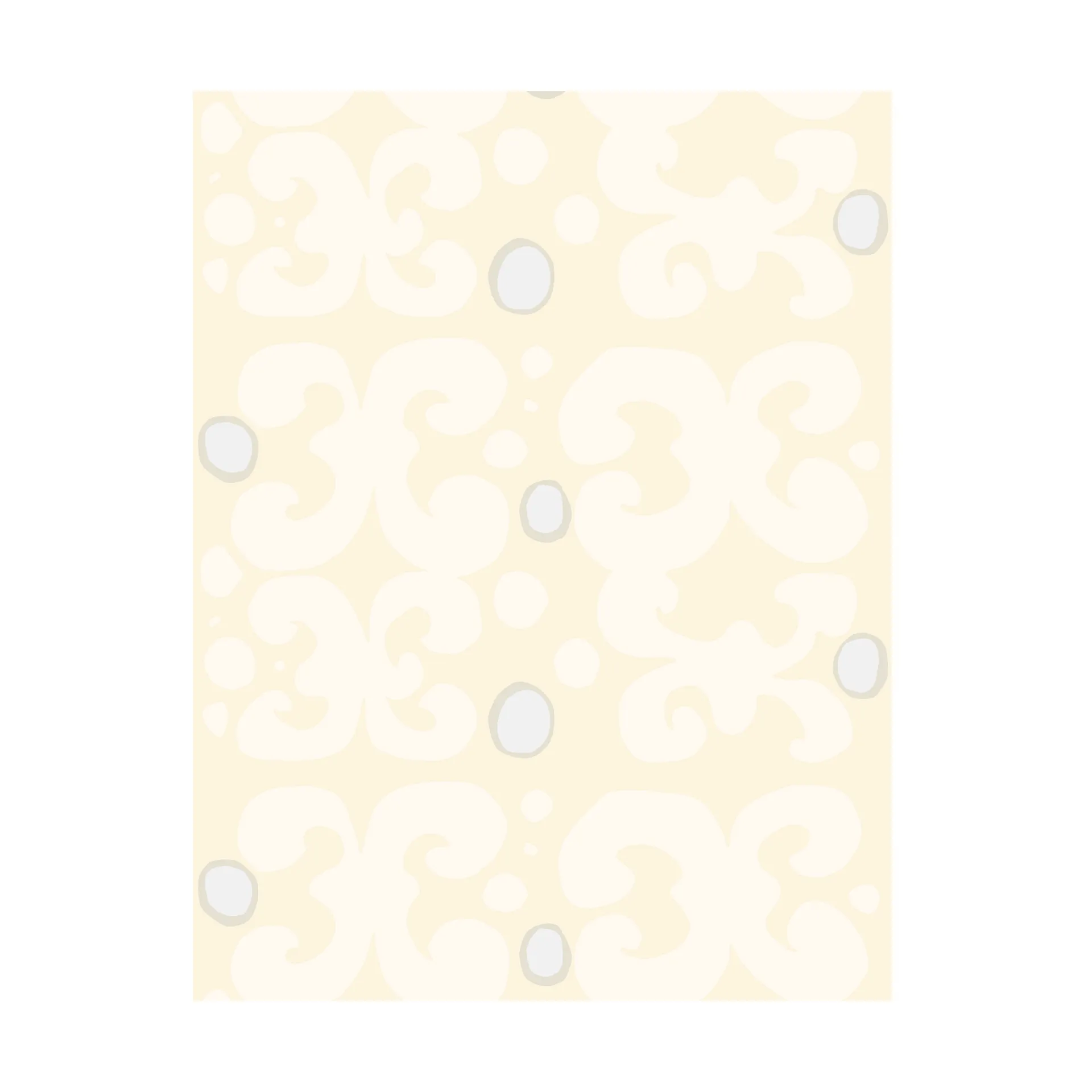 Keidas ύφασμα, Chalk-natural white-silver grey-sateen Marimekko
