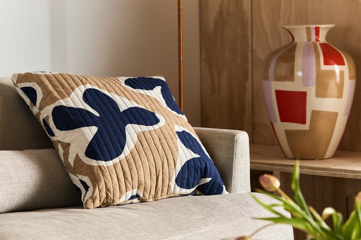 Μαξιλάρι Kevätkiuru 60x60 cm, Dark blue-beige Marimekko