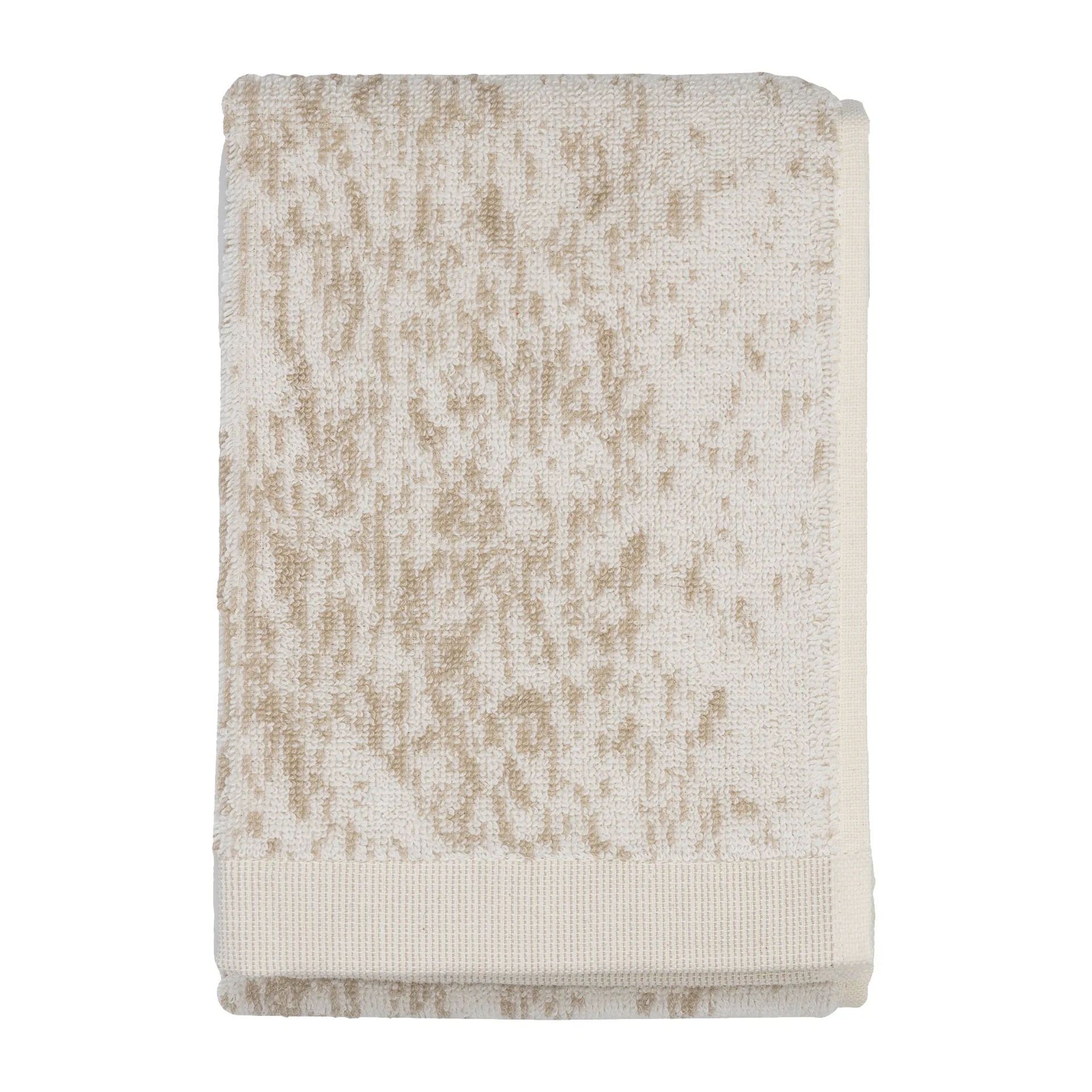 Kuiskaus πετσέτα 50x30 cm, λευκό-μπεζ Marimekko