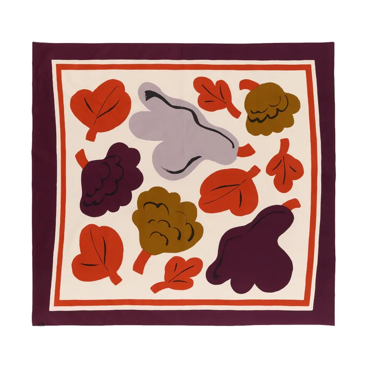 Kukasta Kukkaan ντουλάπα - Hay-plum-bronze-terracotta, 140x140 εκ. - Marimekko