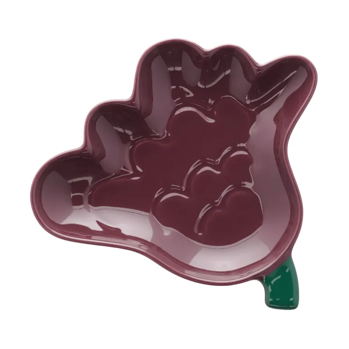 Kukasta Kukkaan πιατάκι - Plum-green, 15 εκ. - Marimekko