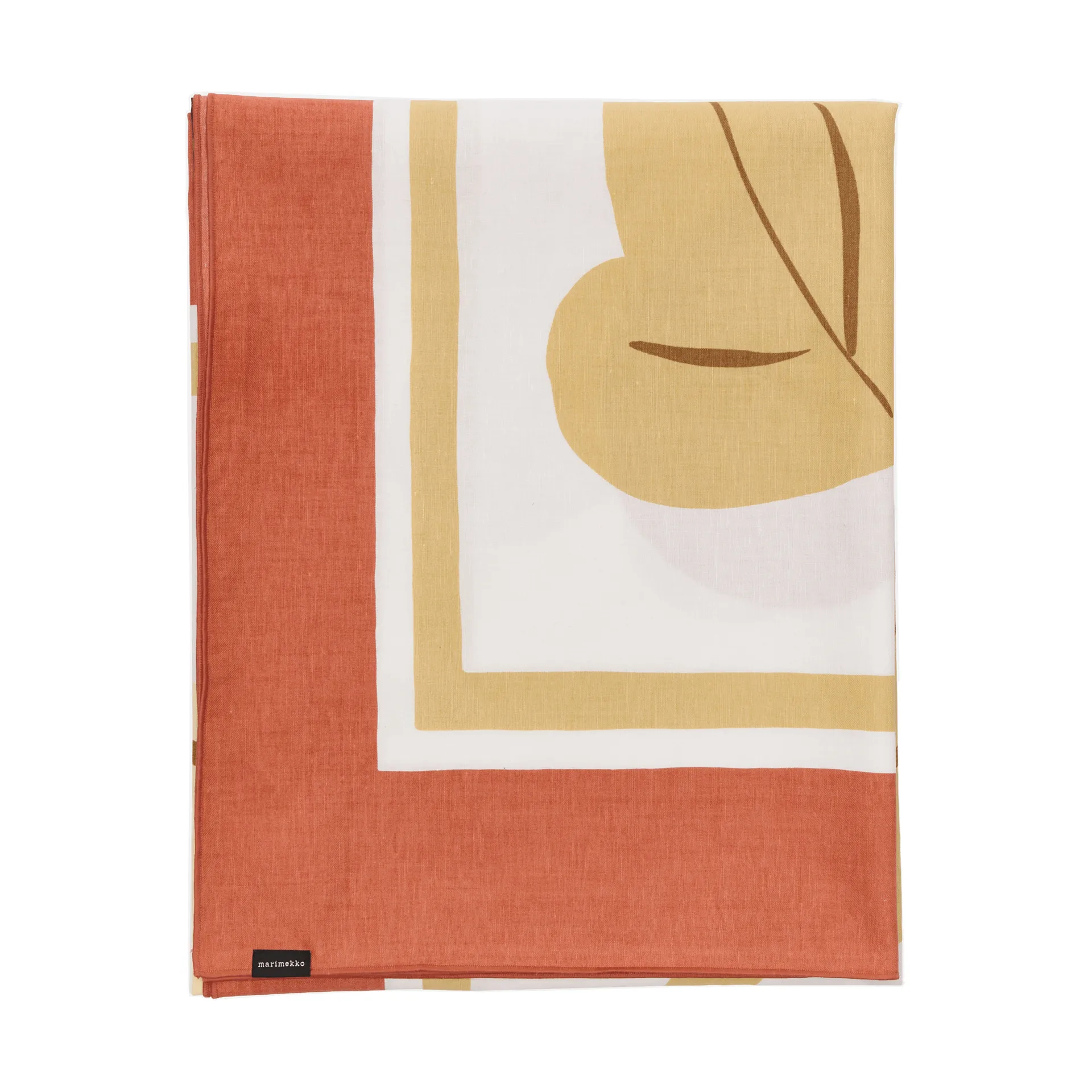 Kukasta Kukkaan ντουλάπα, White-terrac-ochre-plum, 140x140 cm Marimekko