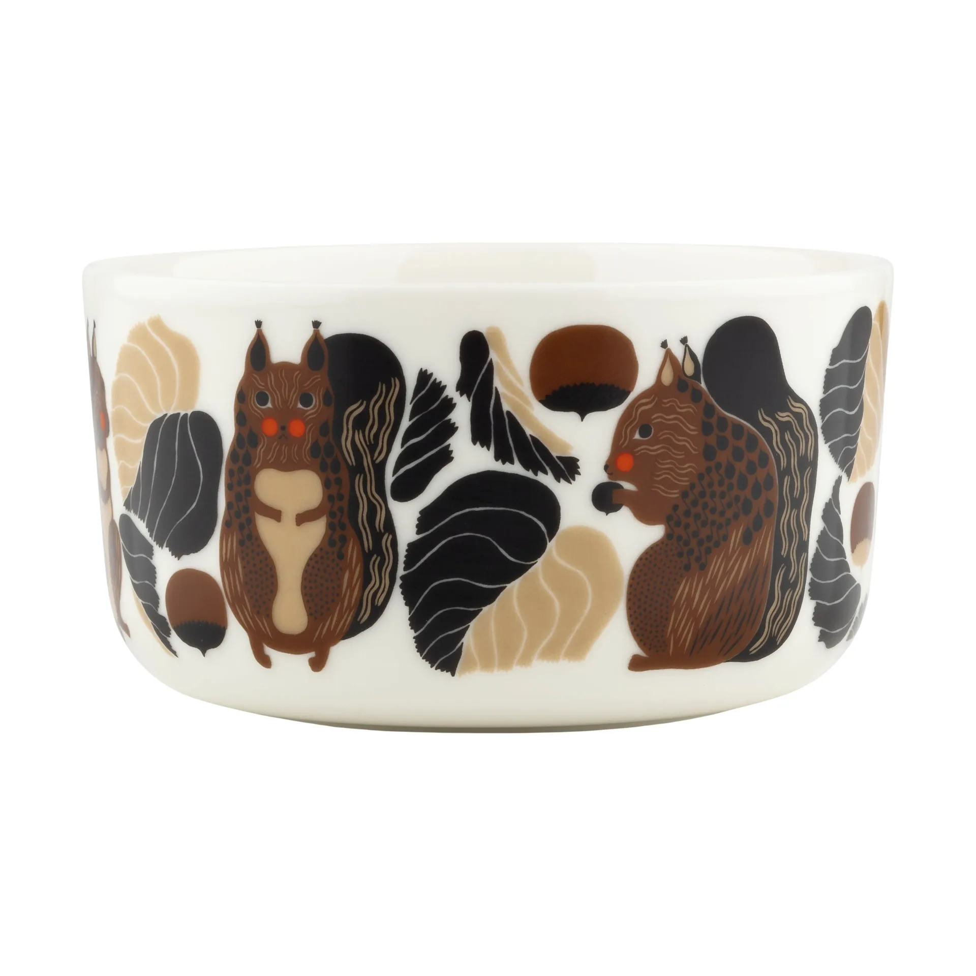 Μπολ Kurre 5 dl, White-brown-green Marimekko