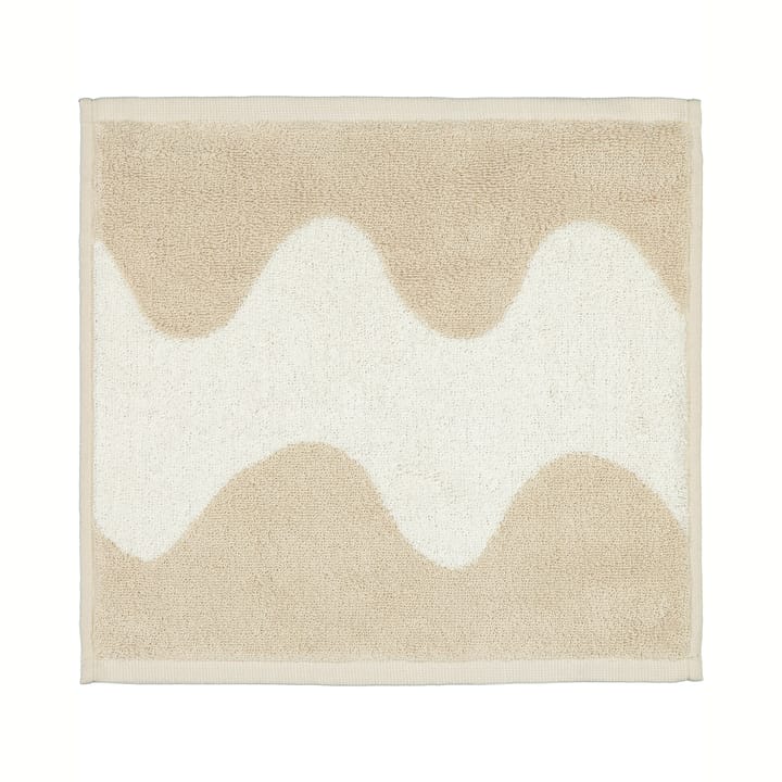 Lokki πετσέτα μπεζ-λευκό - 30x30 cm - Marimekko