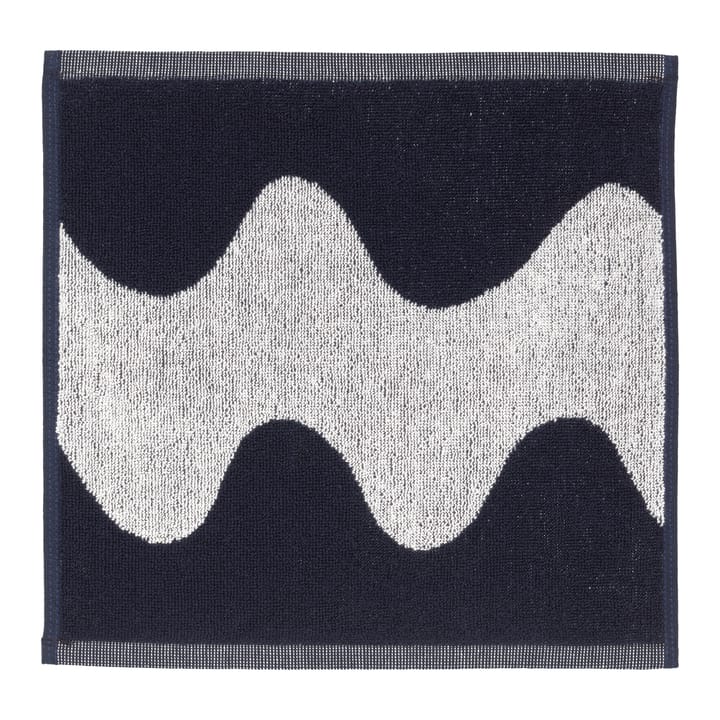 Lokki πετσέτα σκούρο μπλε-λευκό - 30x30 cm - Marimekko