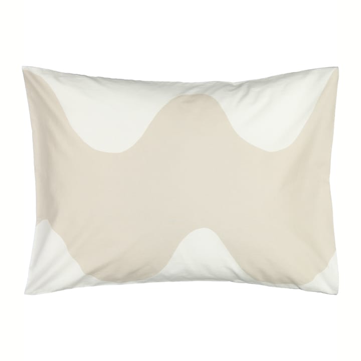 Lokki μαξιλαροθήκη 50x60 cm - μπεζ-λευκό - Marimekko