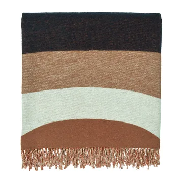 Melooni κουβέρτα 130x170 cm - Καφέ-υπόλευκο-σκούρο μπλε - Marimekko