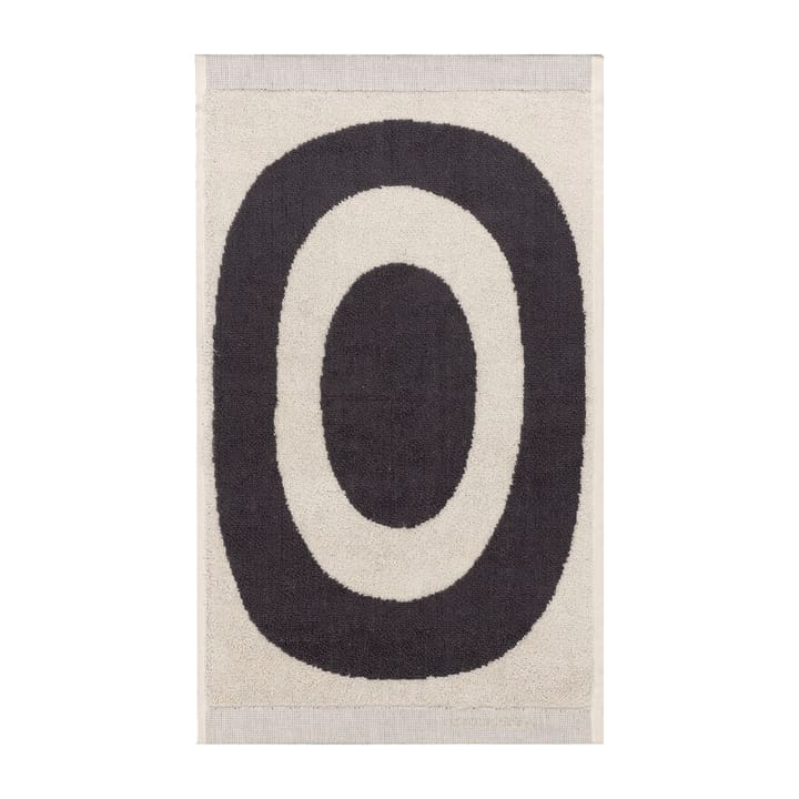 Melooni πετσέτα 30x50 cm - Κάρβουνο-υπόλευκο - Marimekko