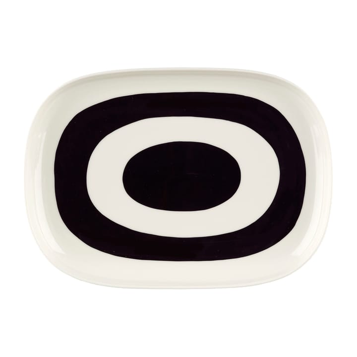Melooni πιάτο 32x23 cm - Λευκό-πηλός - Marimekko